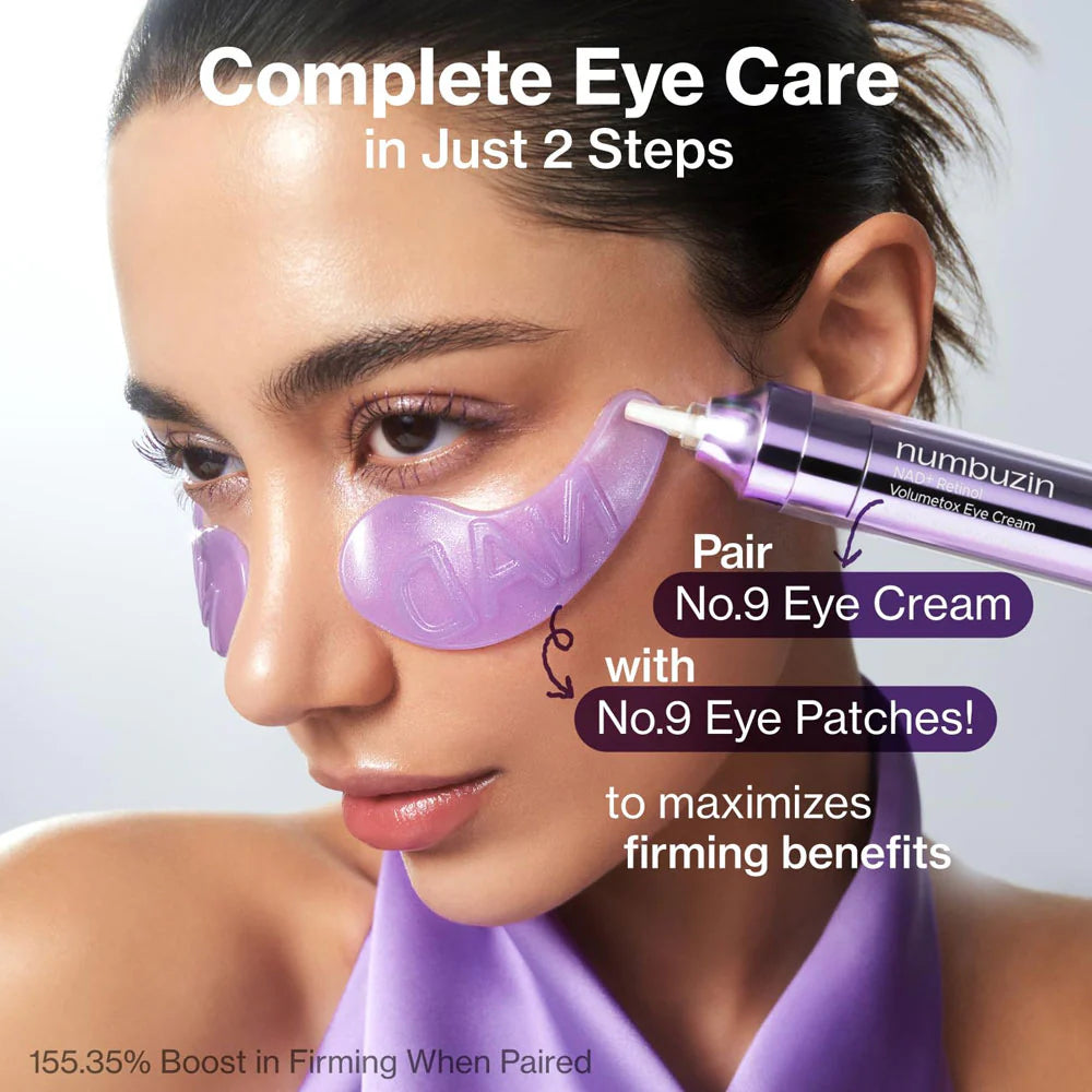 No.9 NAD+ Retinol Volumetox Eye Cream - GLAM MODA