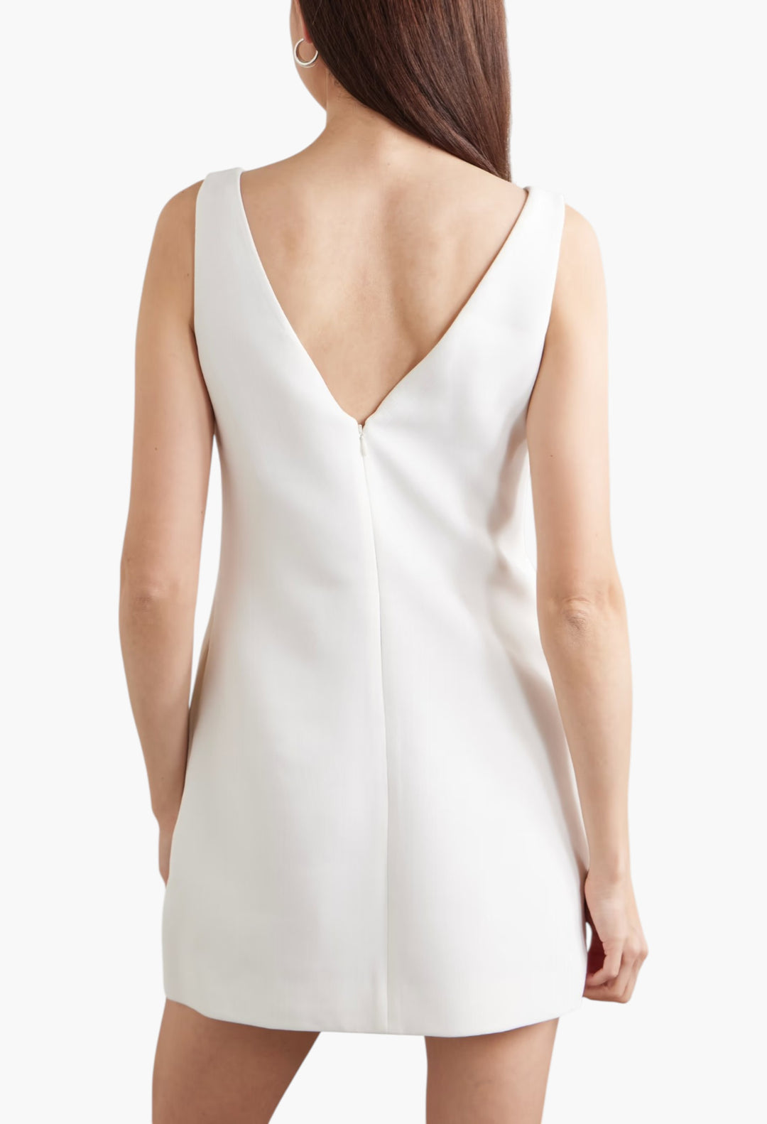 Appliquéd Embellished Crepe Mini Dress - GLAM MODA
