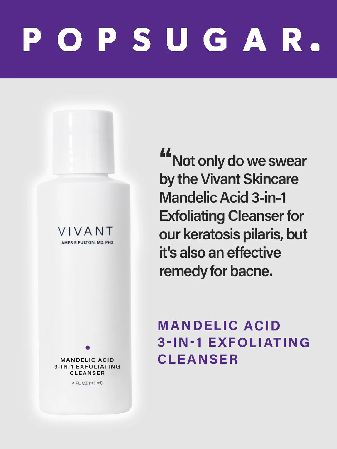 Mandelic Acid 3-In-1 Wash - GLAM MODA