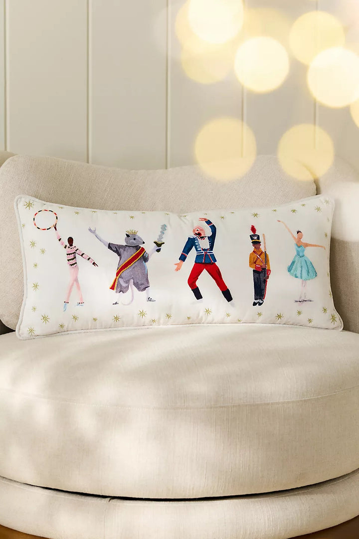 New York City Ballet Cotton Woven Pillow