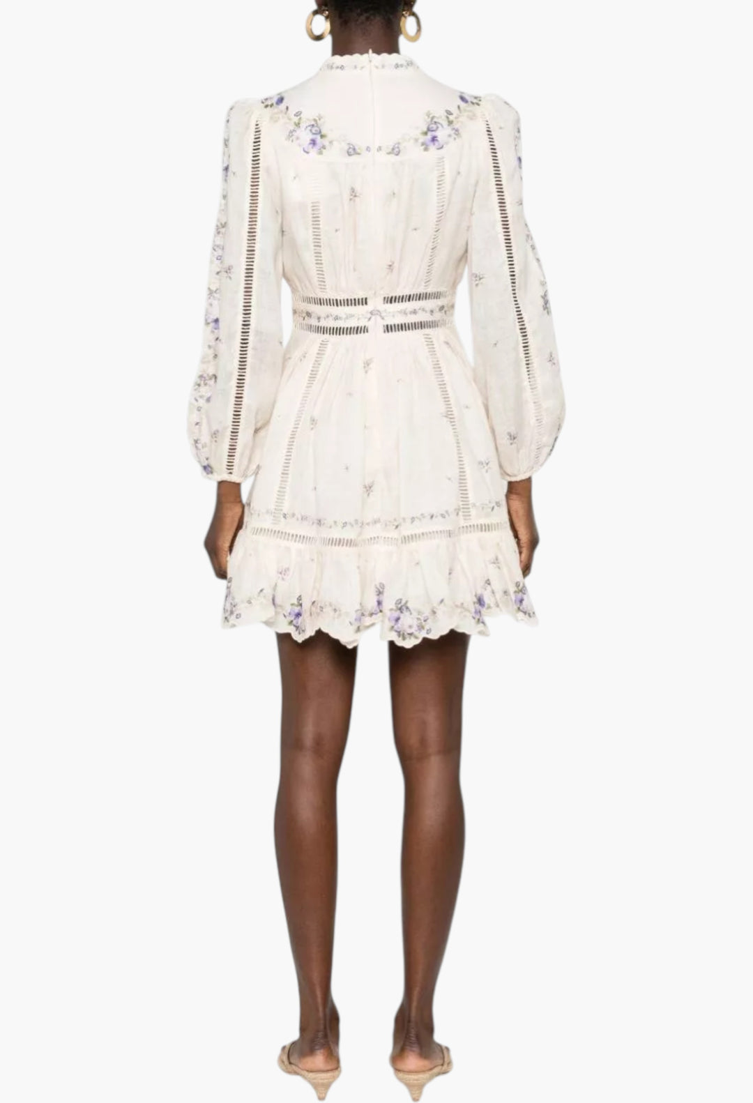 Patience Linen Mini Dress - GLAM MODA