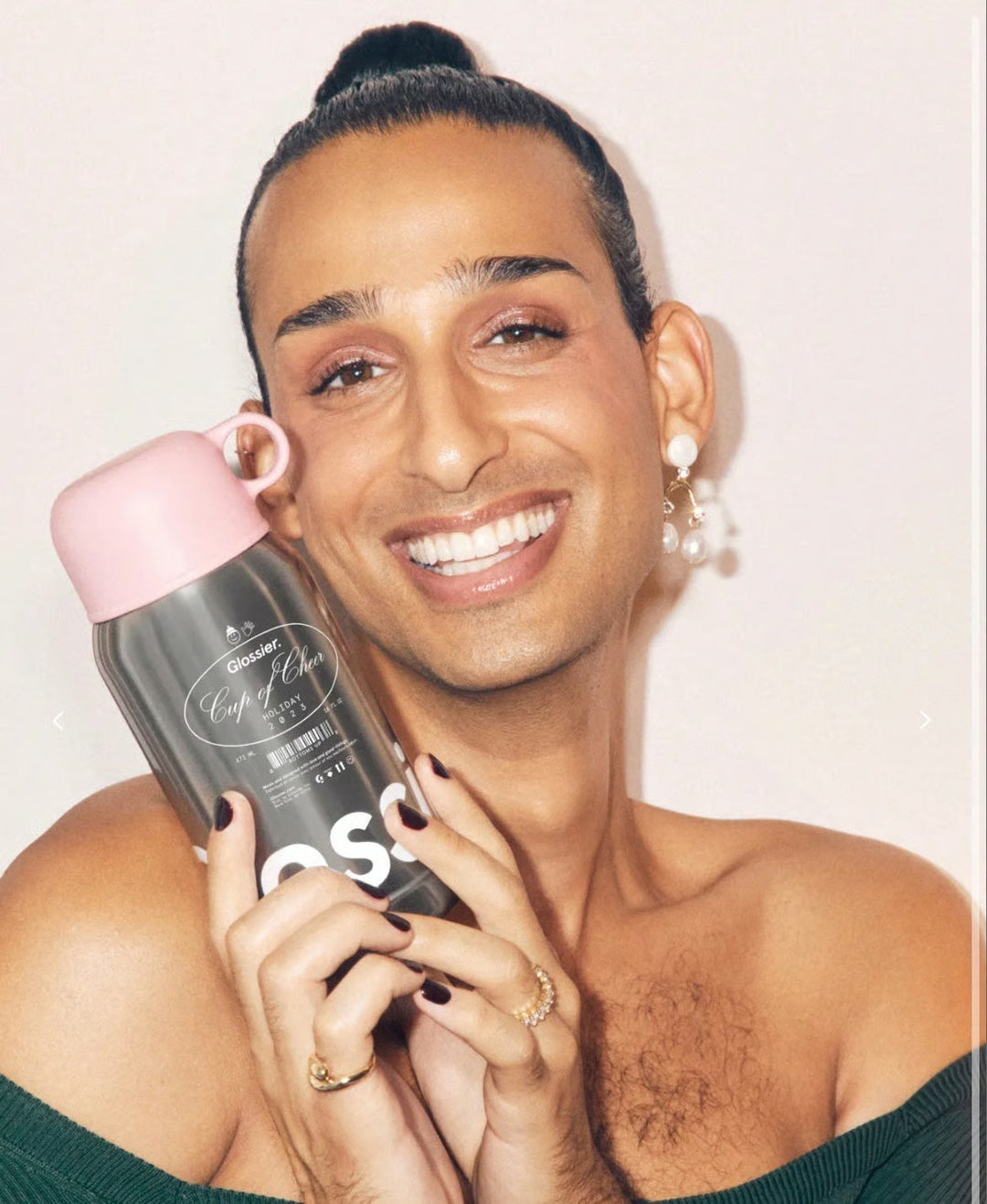 Brand New Soldout Glossier 16 oz Tumbler - GLAM MODA