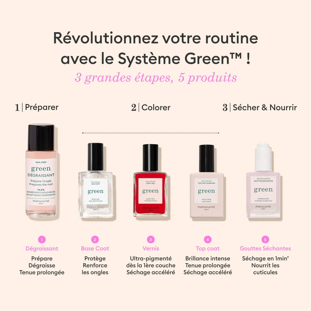 Vernis À Ongles Green™ - Green™ System Essentials - GLAM MODA