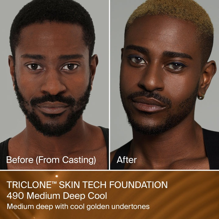 490 Medium Deep Cool - Triclone™ Skin Tech Medium Coverage Foundation - GLAM MODA