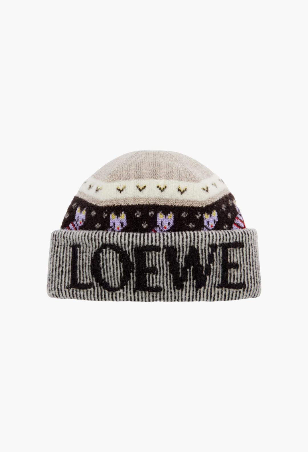 Logo Wool-Blend Beanie - GLAM MODA