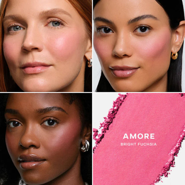 Amore Bright Fuchsia - Supersuede™ Baked Powder Blush