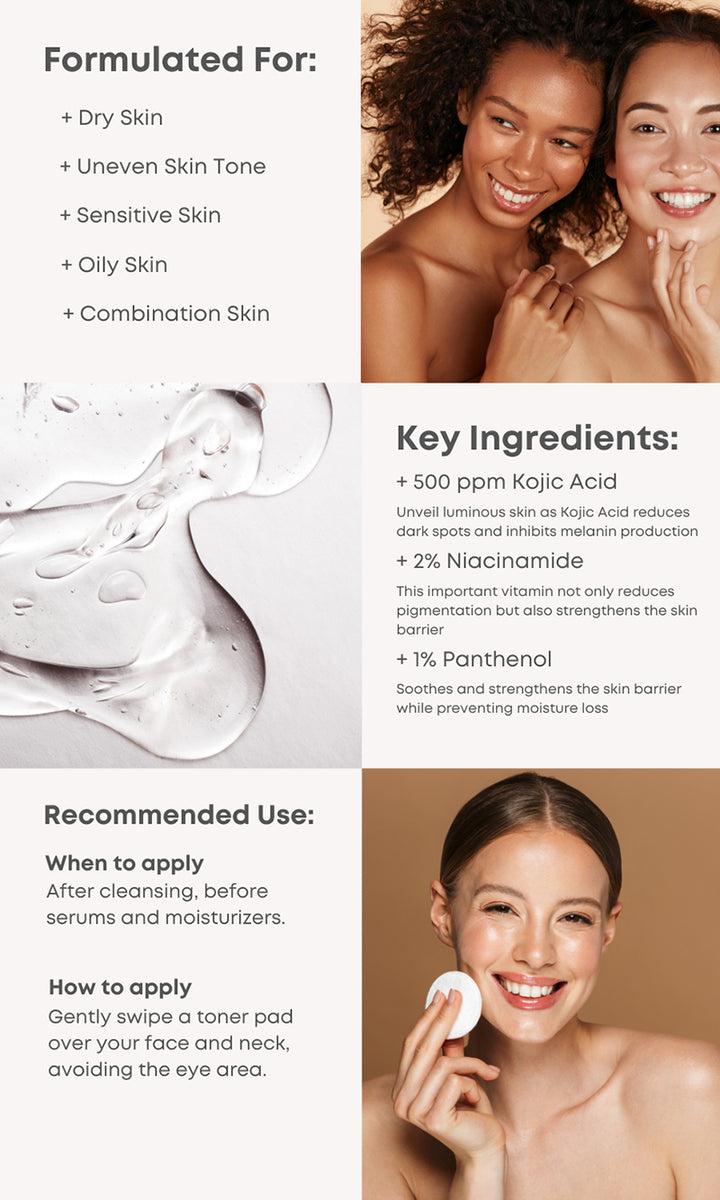B-Boost Kojic Acid Glow Pad