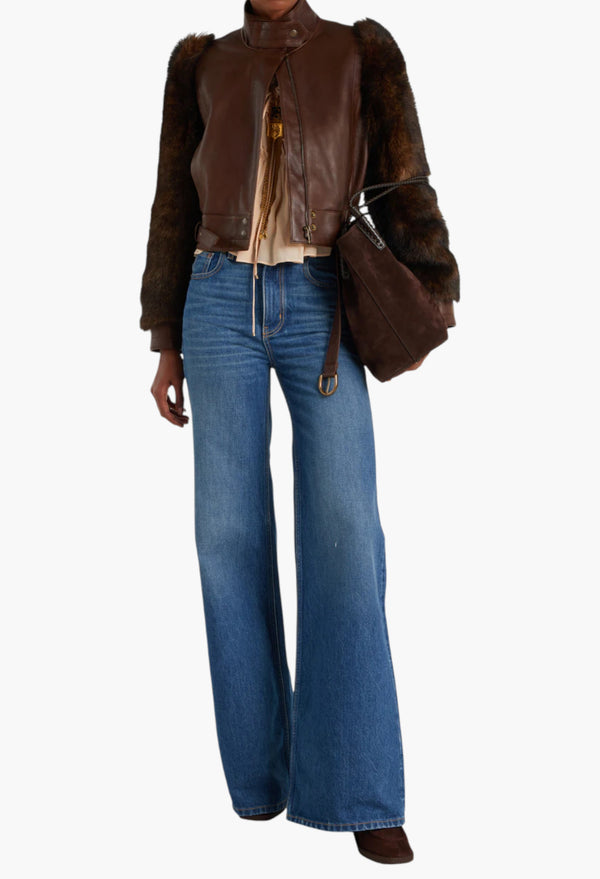 Chocolate - Hali Suede Ankle Boots