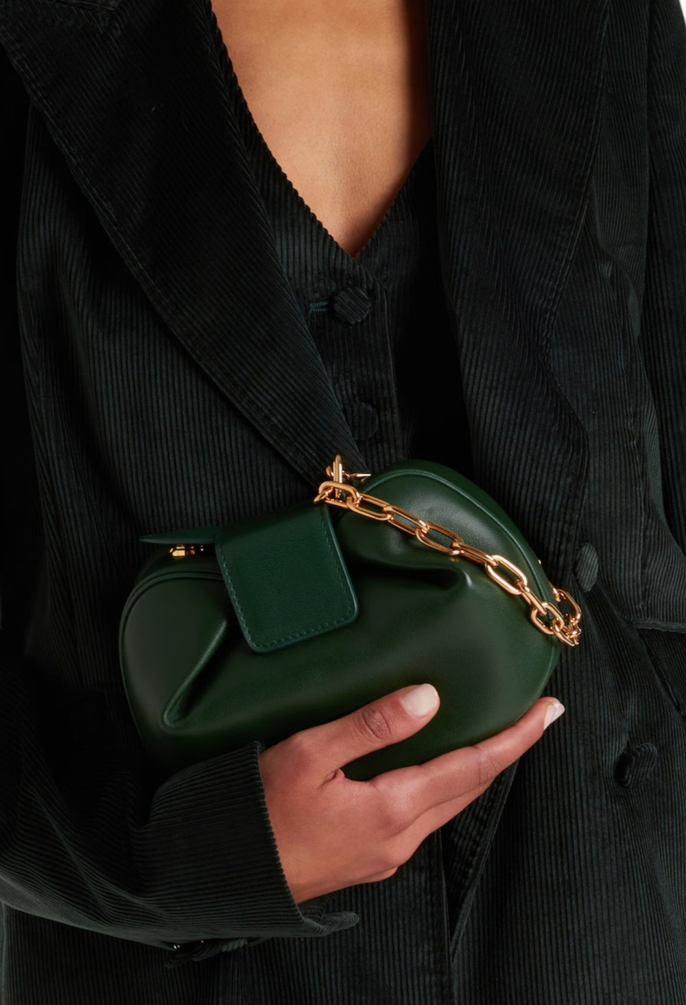 Soft Demi Leather Clutch - GLAM MODA