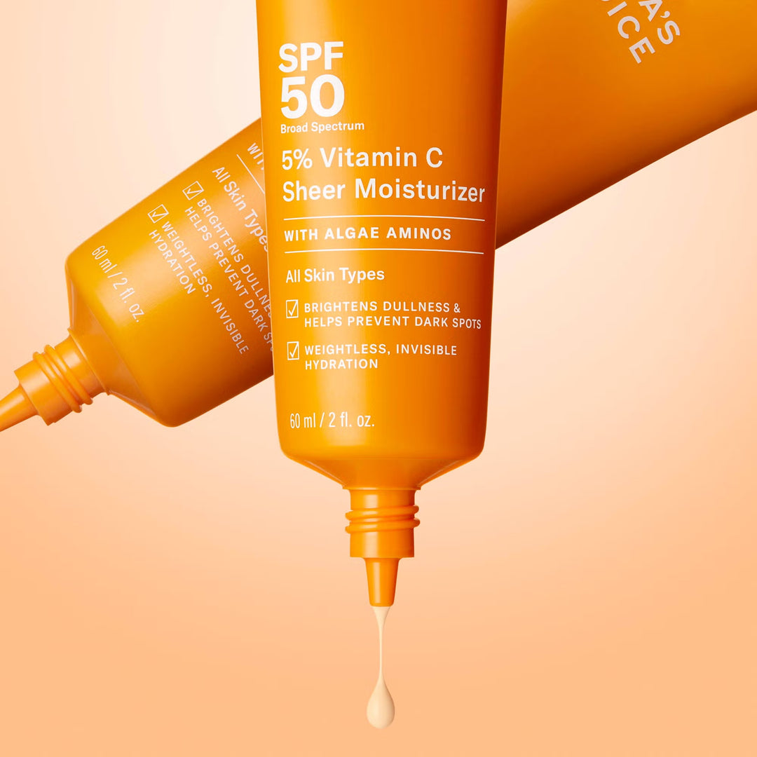 5% Vitamin C Sheer Moisturiser SPF 50 60ml - GLAM MODA