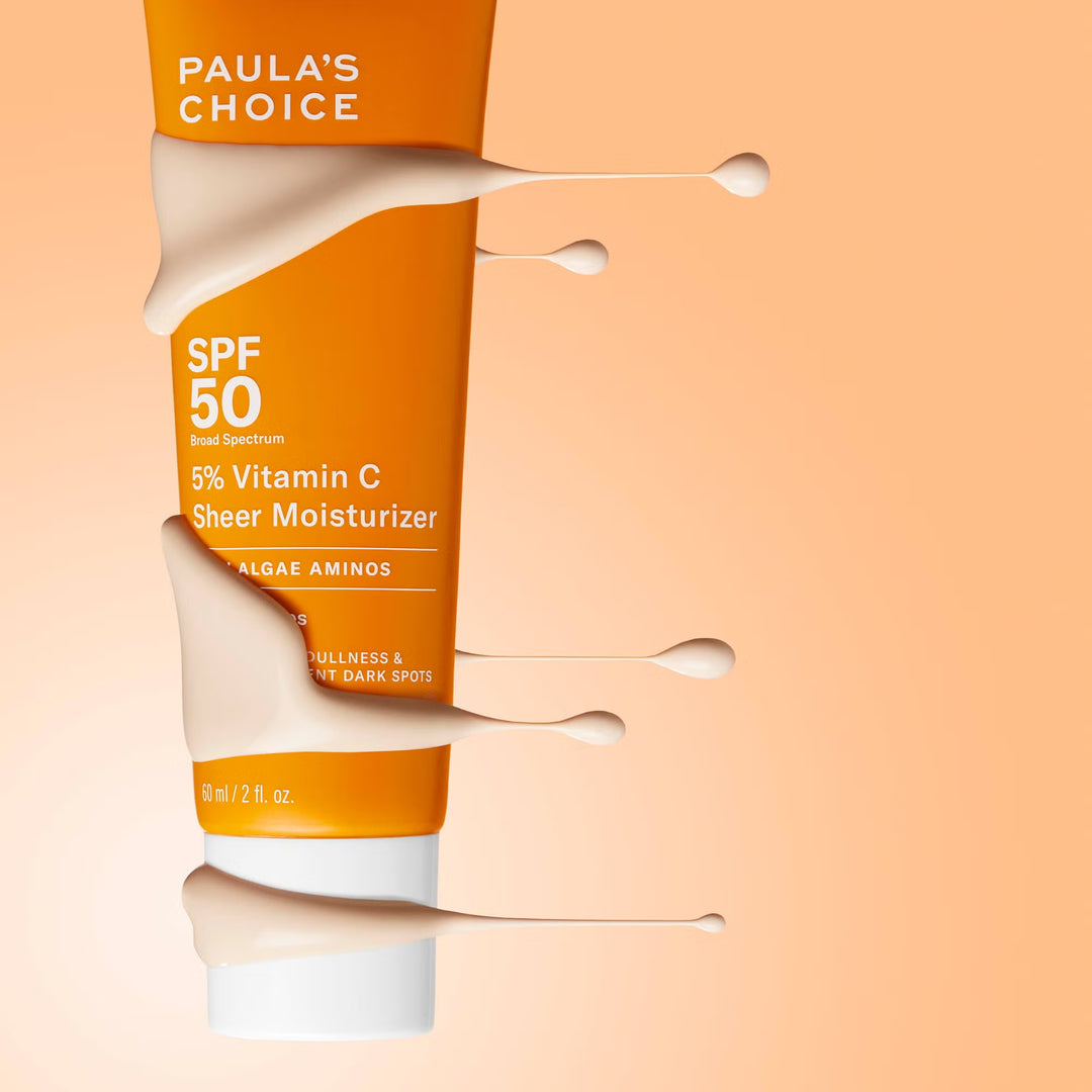 5% Vitamin C Sheer Moisturiser SPF 50 60ml - GLAM MODA