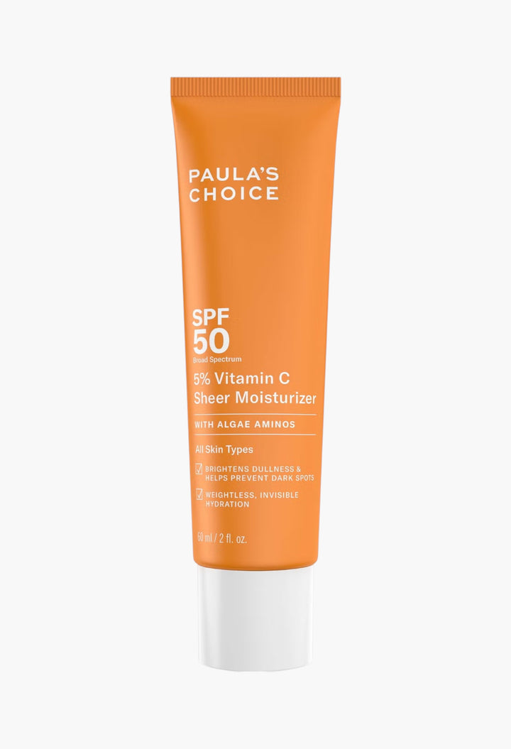 5% Vitamin C Sheer Moisturiser SPF 50 60ml - GLAM MODA