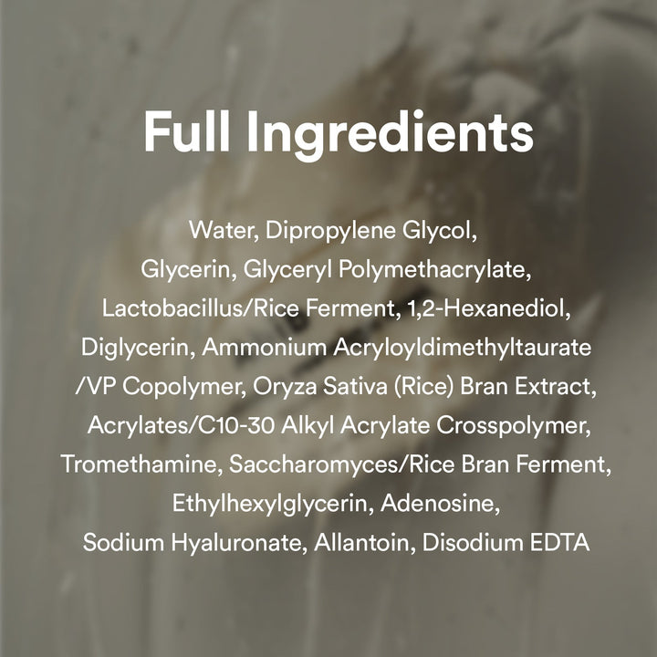 Rice Probiotics Overnight Mask Barrier Jelly