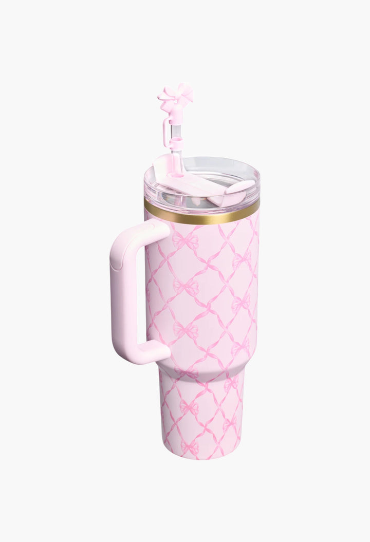 Stanley 1913 x LoveShackFancy Holiday Quencher® H2.0 FlowState™ Tumbler | 40 OZ - GLAM MODA