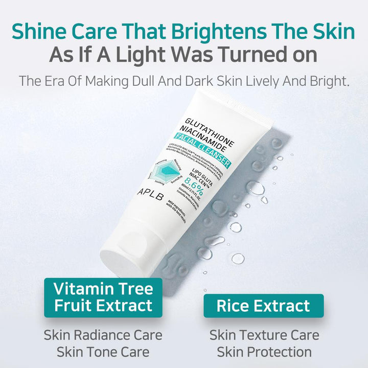 Glutathione Niacinamide Facial Cleanser