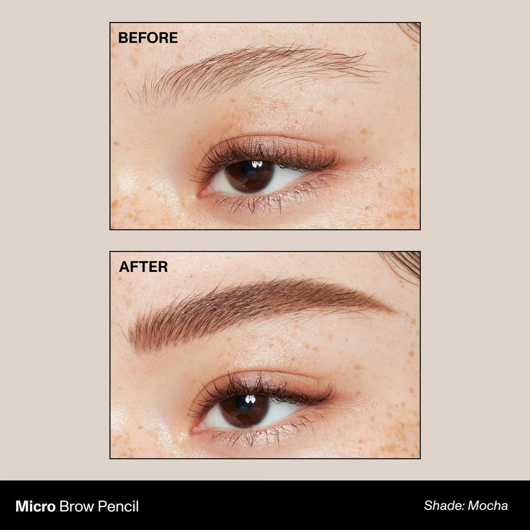 Micro Brow Dual-Ended Pencil & Spoolie - GLAM MODA