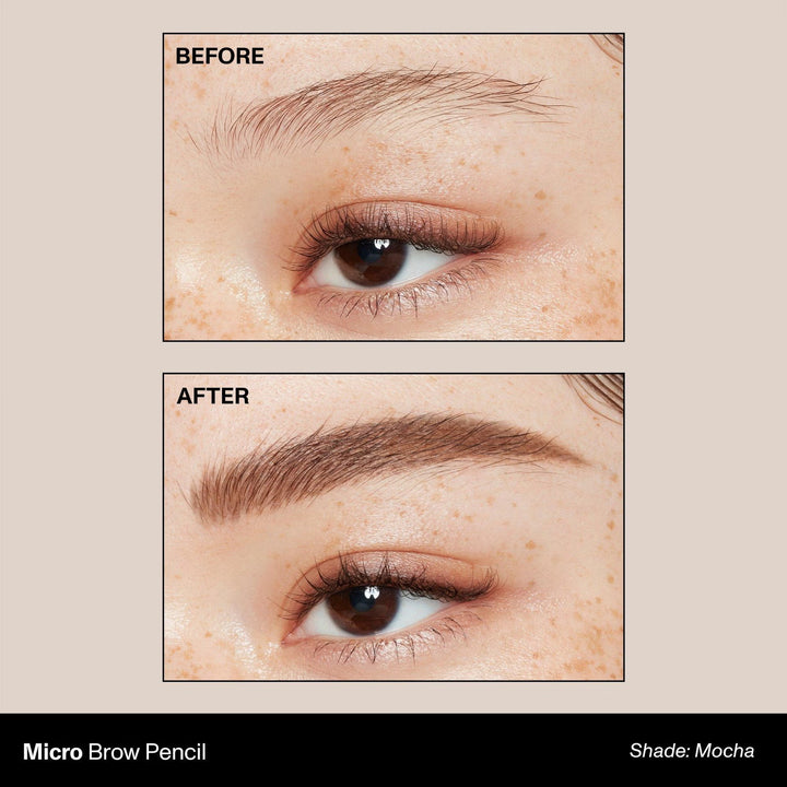 Micro Brow Dual-Ended Pencil & Spoolie - GLAM MODA