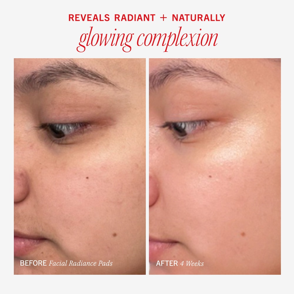 Brighten + Glow Facial Radiance Pads with Glycolic + Lactic Acids - GLAM MODA