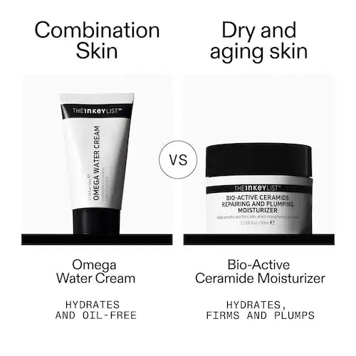 Omega Water Cream Oil-Free Moisturizer + Niacinamide - GLAM MODA