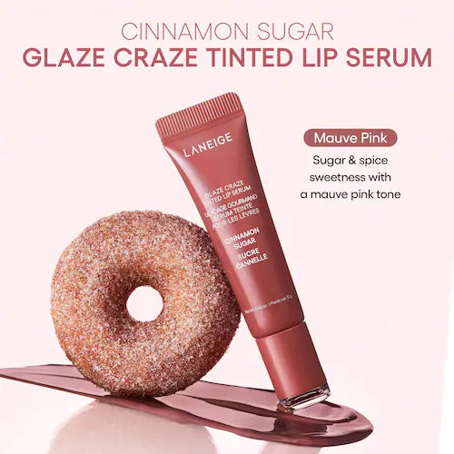 Glaze Craze Donut Delight Hydrating Tinted Lip Serum Duo - GLAM MODA