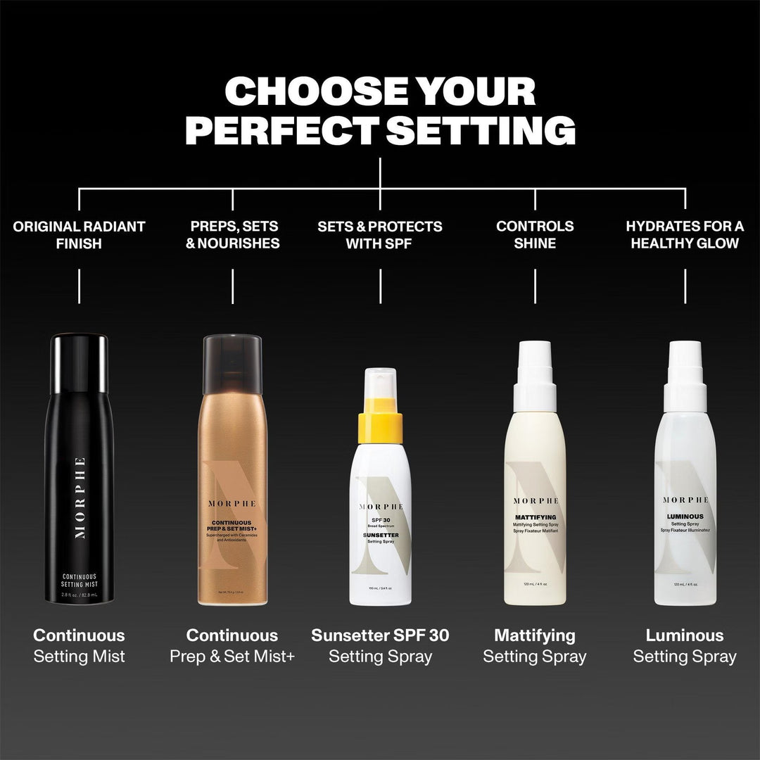 Continuous Prep & Set Setting Mist+ - GLAM MODA