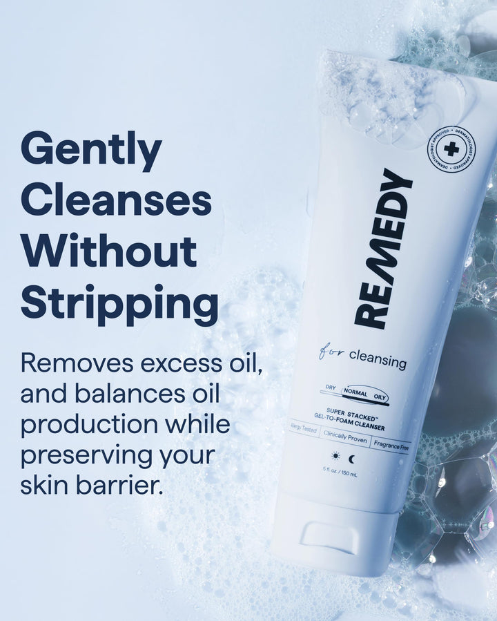 Gel-To-Foam Cleanser With Salicylic Acid - GLAM MODA