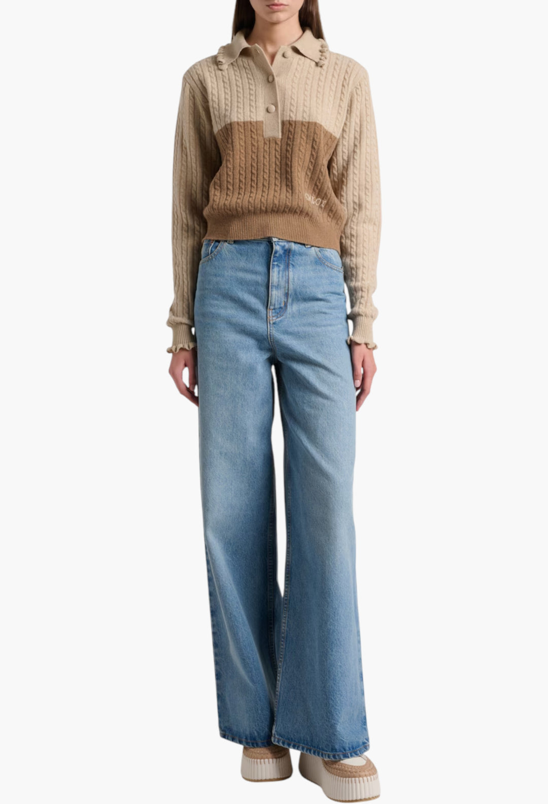 Nama Leather Platform Sneakers - GLAM MODA