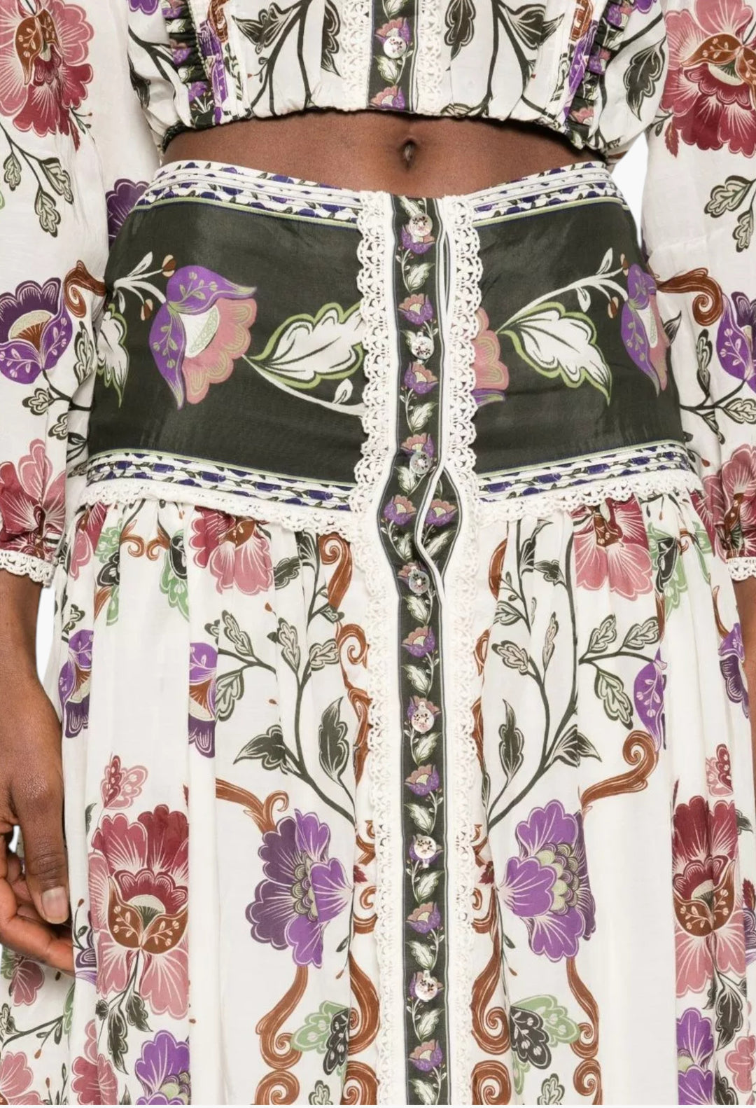 Rococo Midi Skirt - GLAM MODA