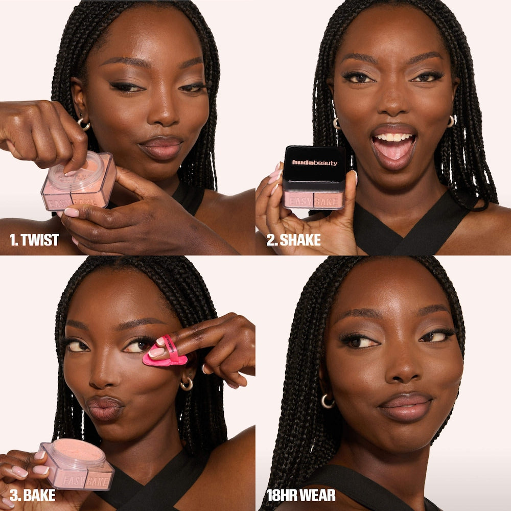Easy Bake Loose Powder Brightening + Correcting Duo - GLAM MODA