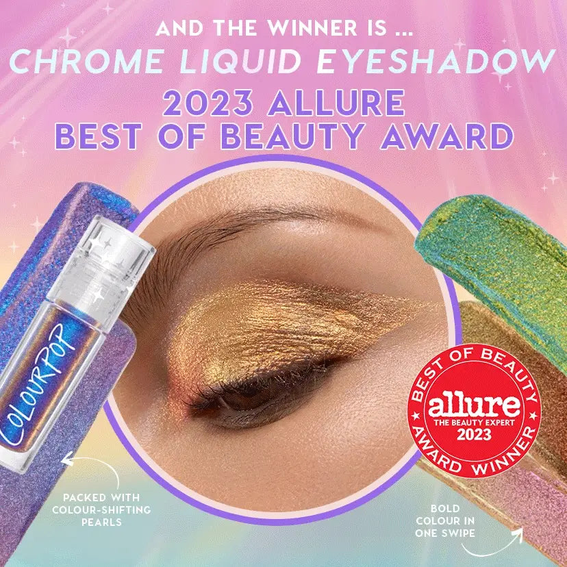 Chrome Liquid Eyeshadow - Multichrome Liquid Shadow - GLAM MODA