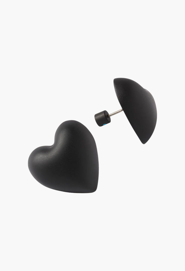 The Puffy Heart Earrings - GLAM MODA