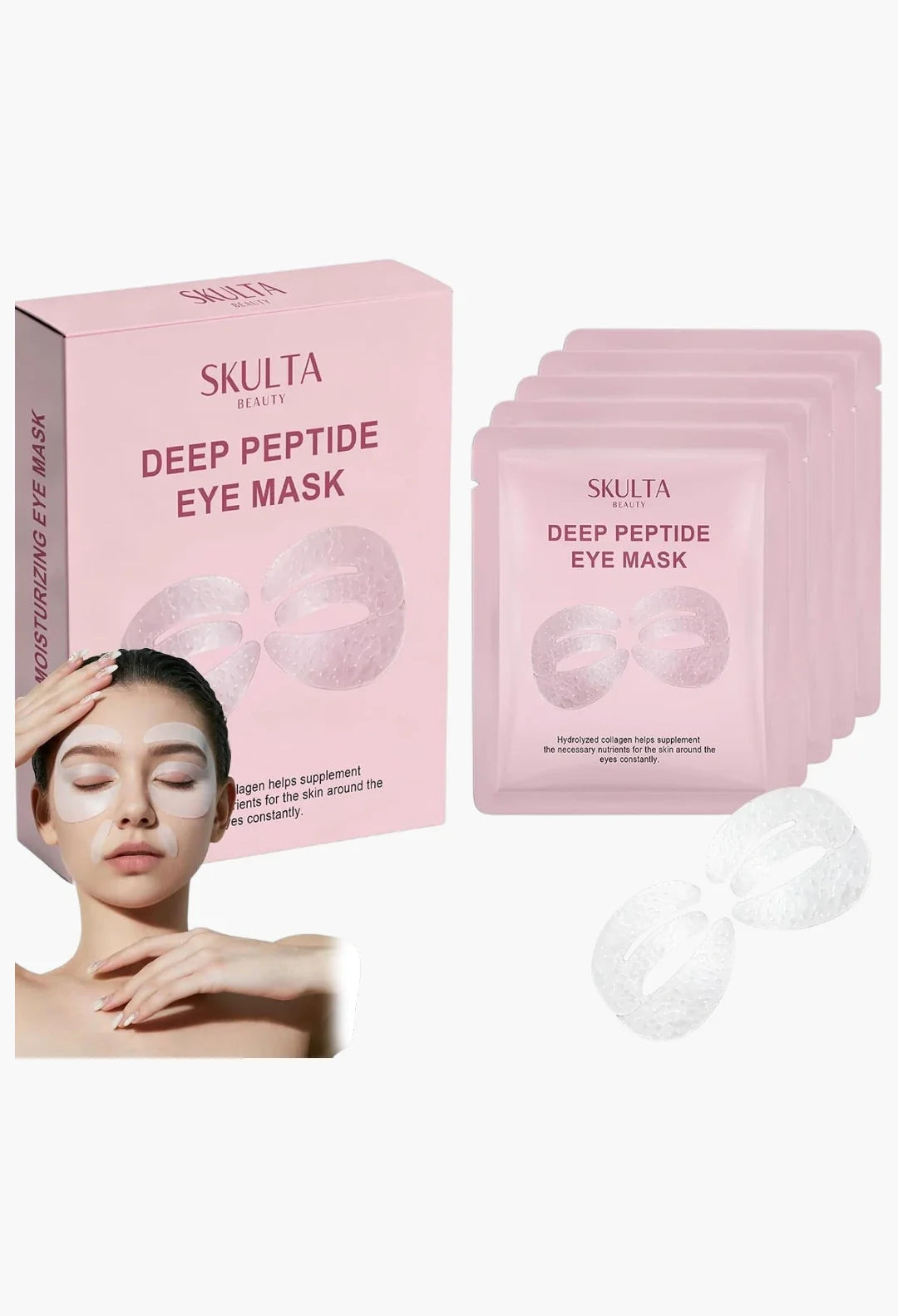 Deep Peptide Eye Mask 5 Pairs