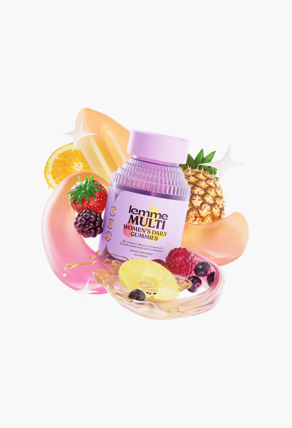 Lemme Multi Women's Daily Gummies - GLAM MODA