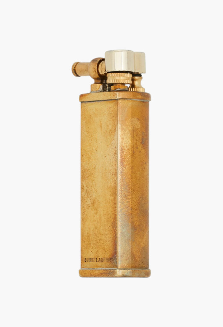 Tsubota Pearl Vintage Lighter In Brass - GLAM MODA