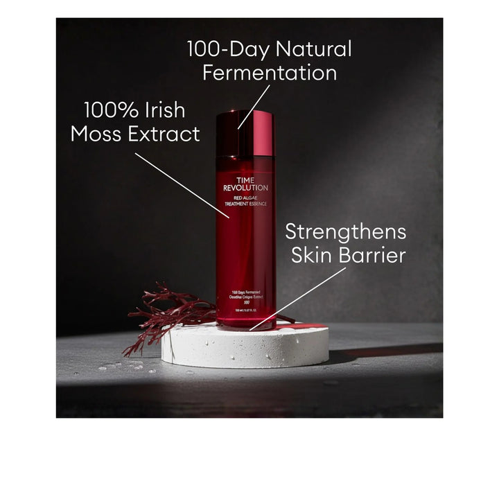 Time Revolution Red Algae Treatment Essence - GLAM MODA