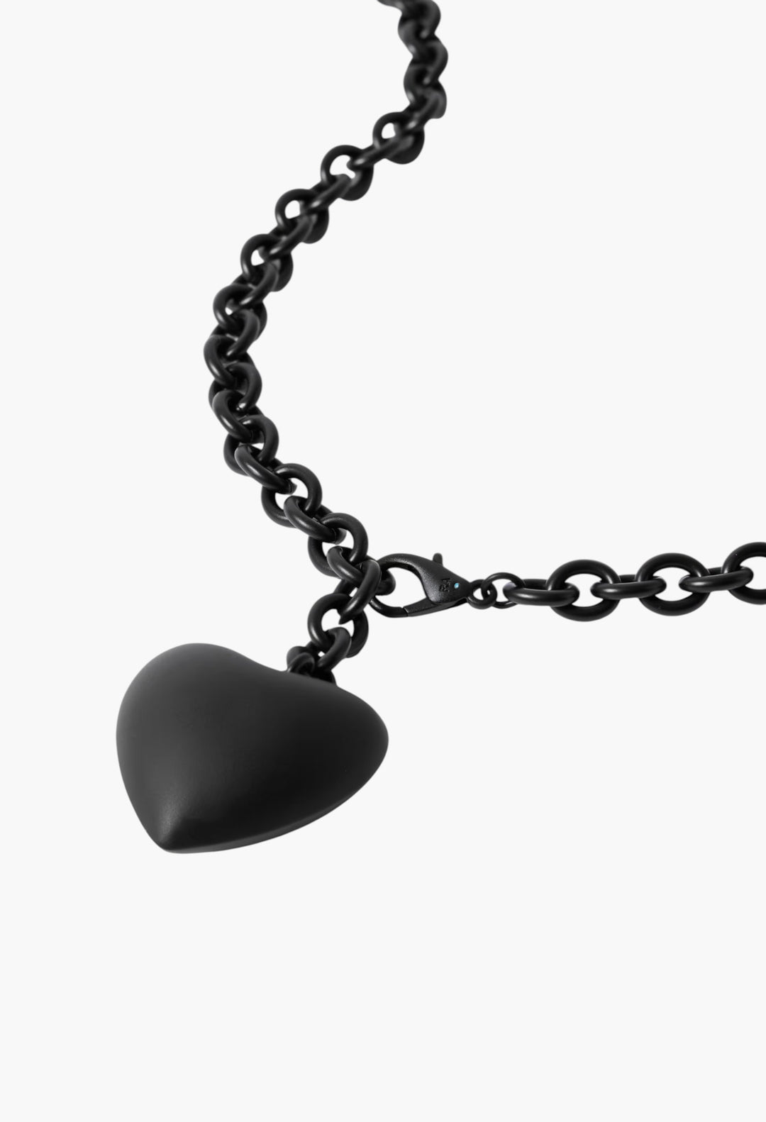 The Puffy Heart Metal Necklace - GLAM MODA
