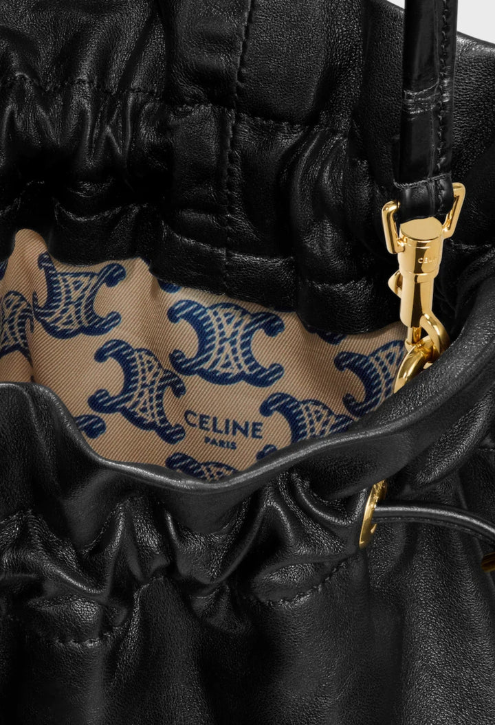 SMALL CRYSTAL POUCH IN LAMBSKIN