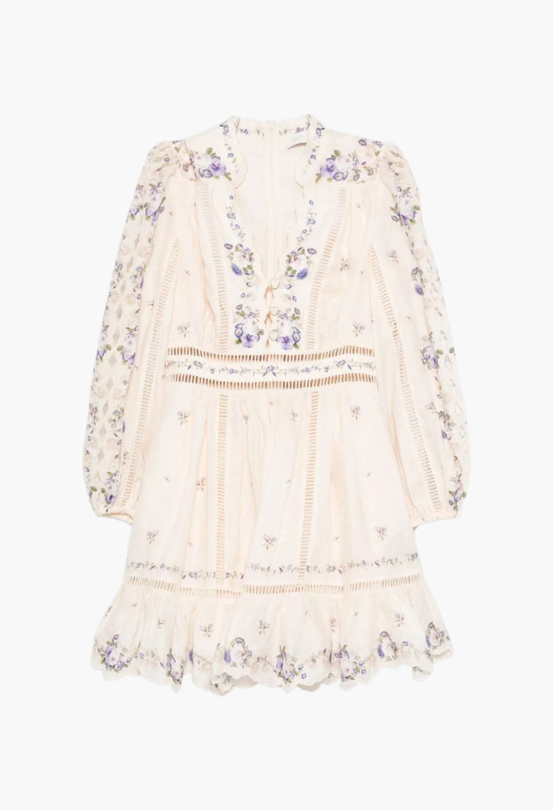 Patience Linen Mini Dress - GLAM MODA