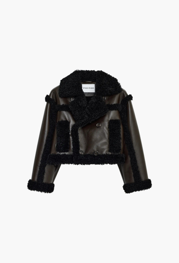 Dark Brown/Black - Kristy Jacket
