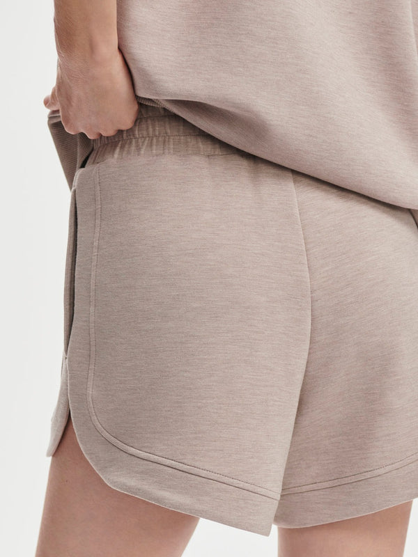 Taupe Marl - Ollie High-Rise Short 3.5''