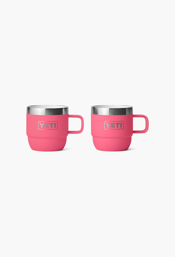 Tropical Pink - Stackable Mugs With Durasip™ Ceramic Lining