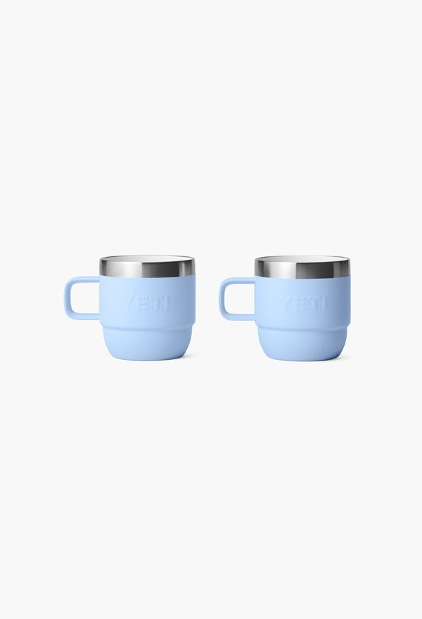 Big Sky Blue - Stackable Mugs With Durasip™ Ceramic Lining