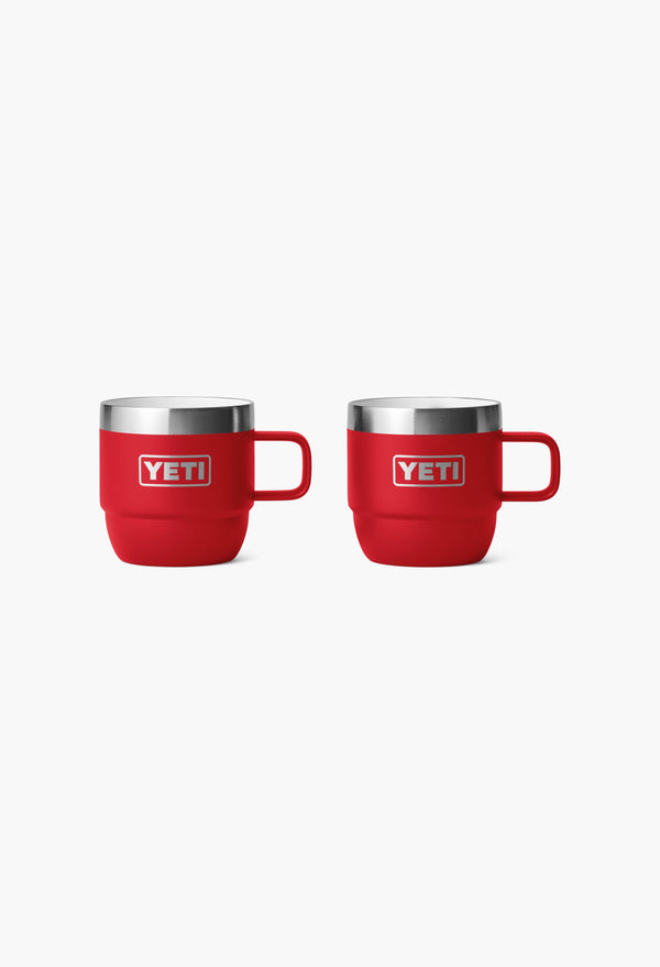 Rescue Red - Stackable Mugs With Durasip™ Ceramic Lining