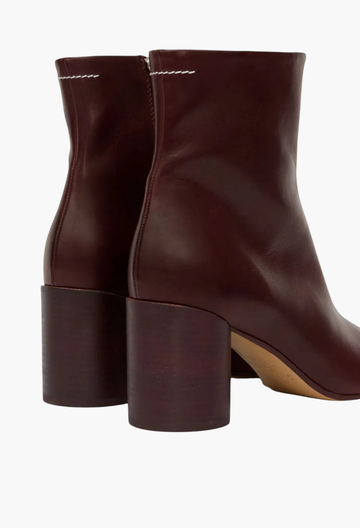 70mm Anatomic Stitch Ankle Boots - GLAM MODA