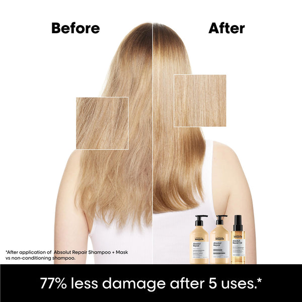 Absolut Repair Protein + Gold Quinoa Professional Shampoo