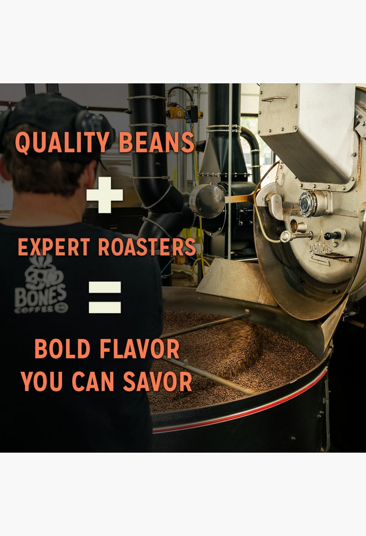 GLAM MODA roaster operating industrial coffee roasting equipment with fresh beans in a professional facility.