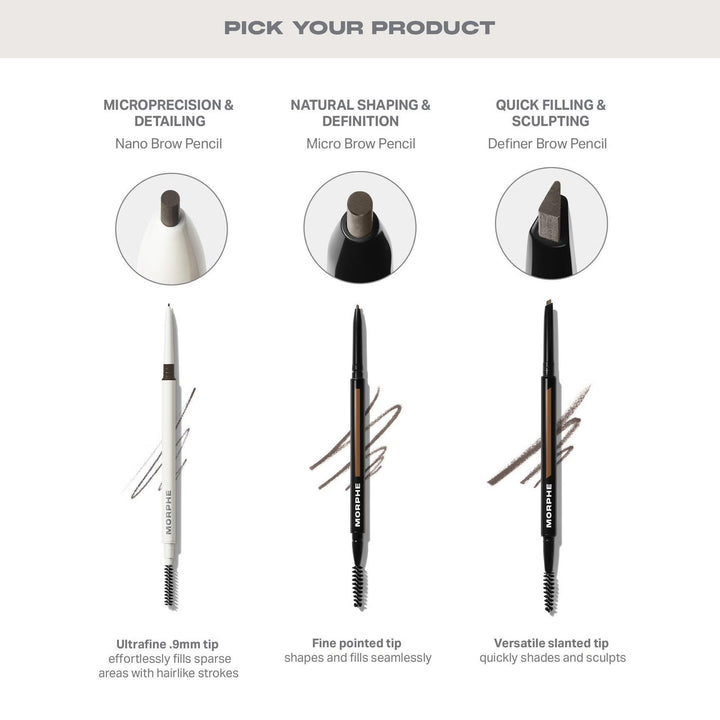 Nano Brows Pencil - Best Eyebrow Pencils - GLAM MODA