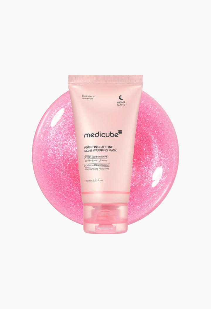 PDRN Pink Caffeine Overnight Wrapping Mask - GLAM MODA
