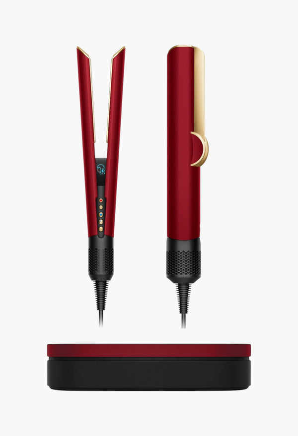 Dyson Airstrait Straightener in Red Velvet/Gold