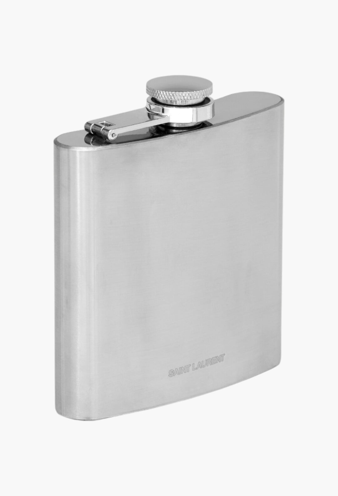 Saint Laurent Flask In Metal And Leather - GLAM MODA